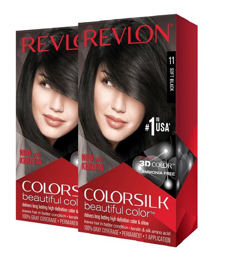 revlon hair color black